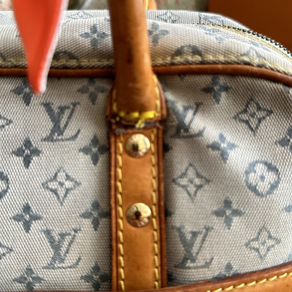 LOUIS VUITTON Mini Monogram Marie Blue vintage - Picture 11 of 16